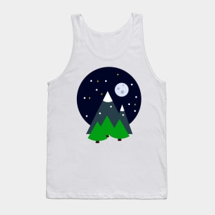 Snowy Night Tank Top